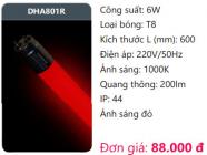 Bóng Tuýp Led Mầu Đỏ Duhal DHA801R